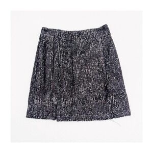 Love on A Hanger Black Eyelet Glitter Mini Skirt NWT SZ7